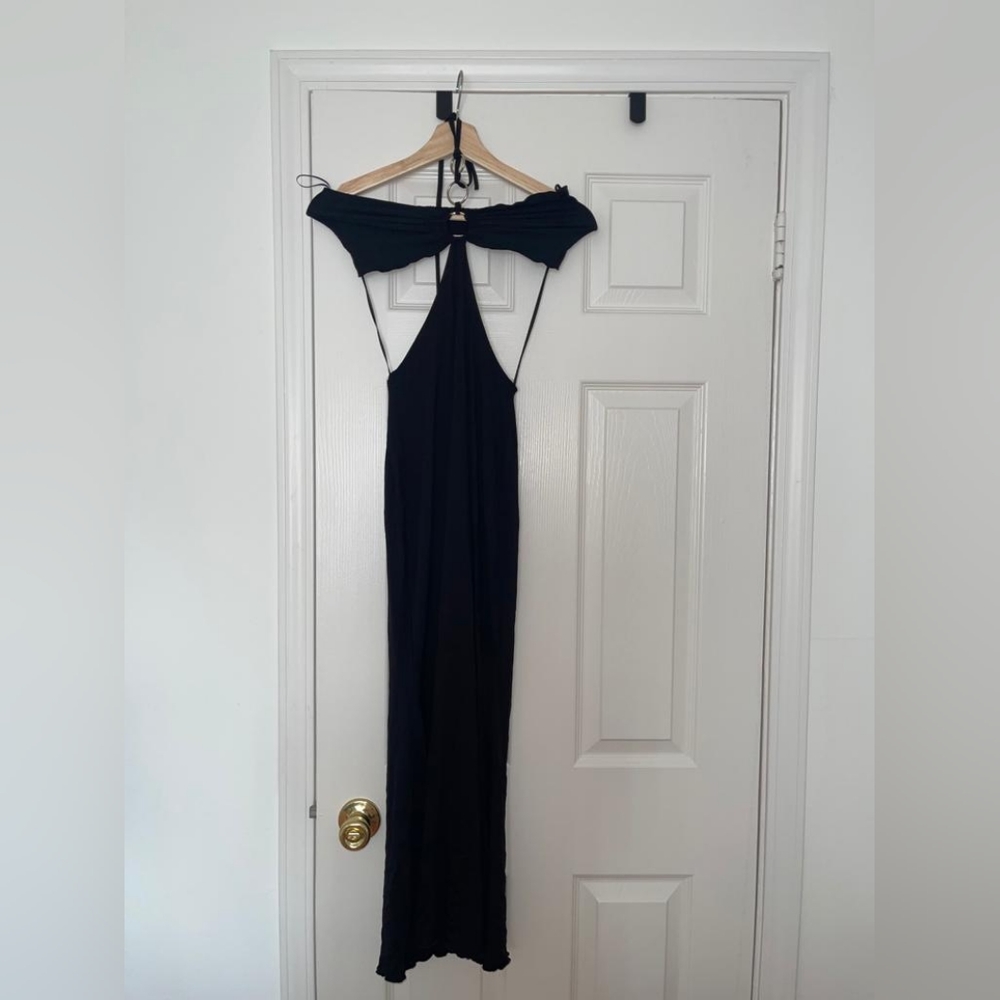Bandage designed maxi dress